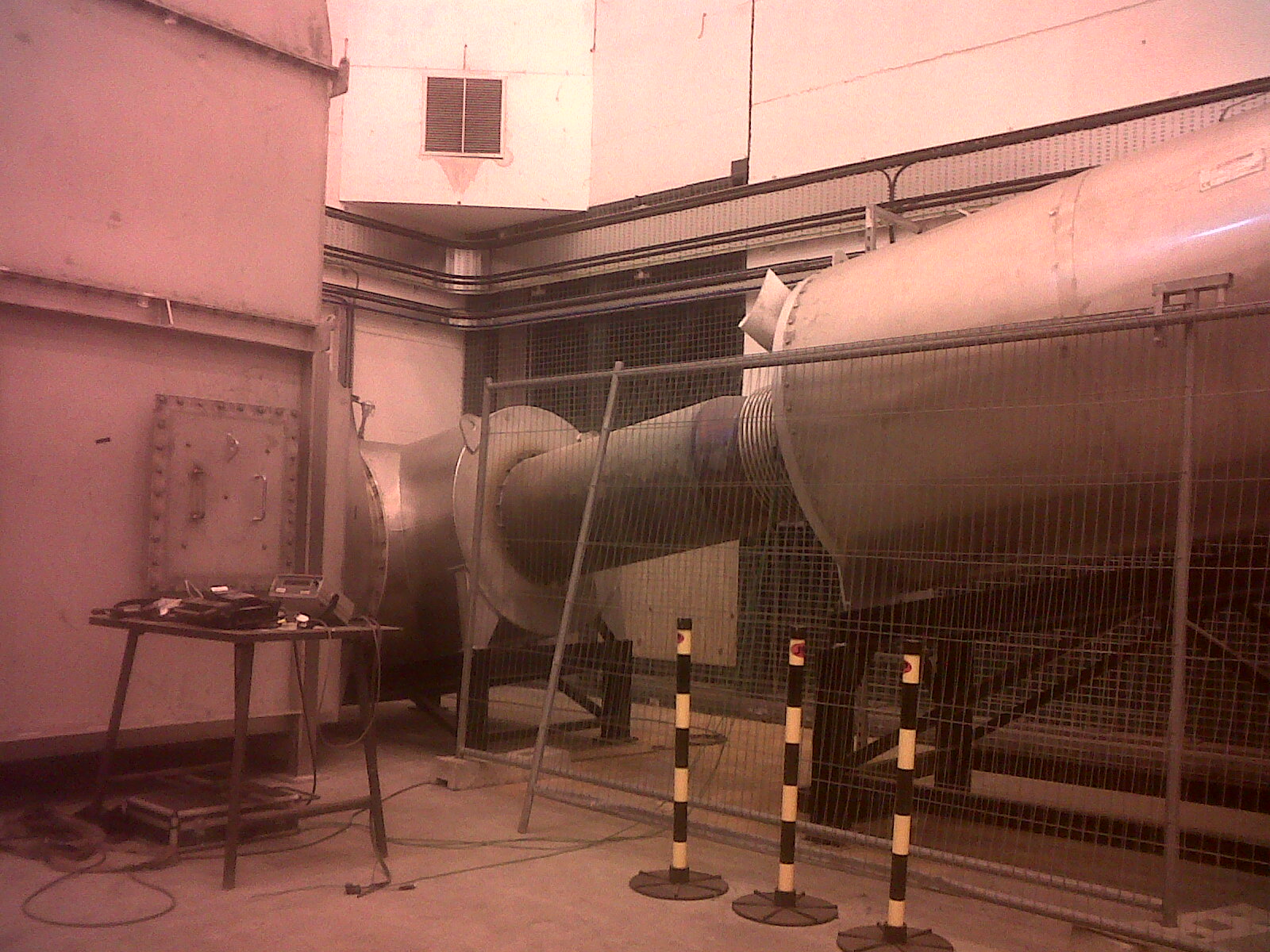 The Residence Chamber leading to the Heat Exchanger