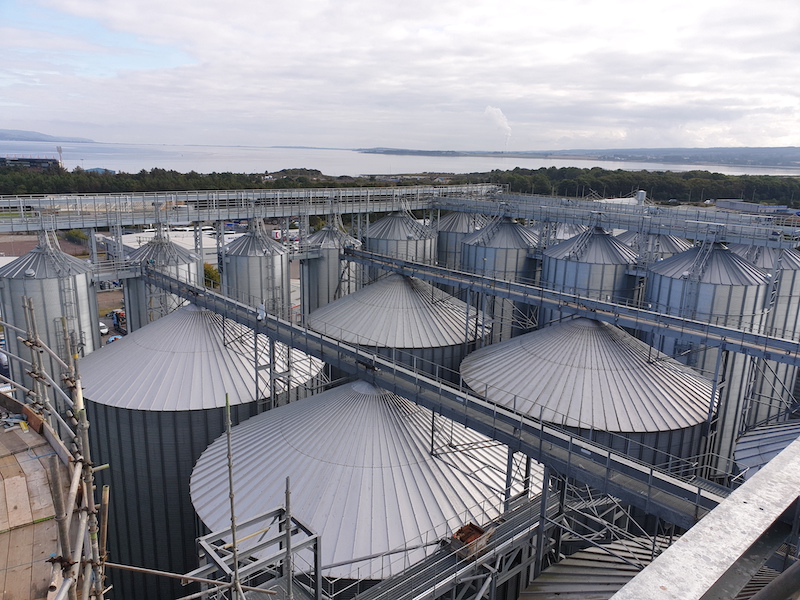 New malting plant under construction at Inverness